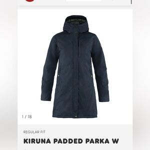 Fjall Raven Womens Kiruna Parka